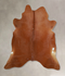 Solid Brown X-Large Brazilian Cowhide Rug 6'10