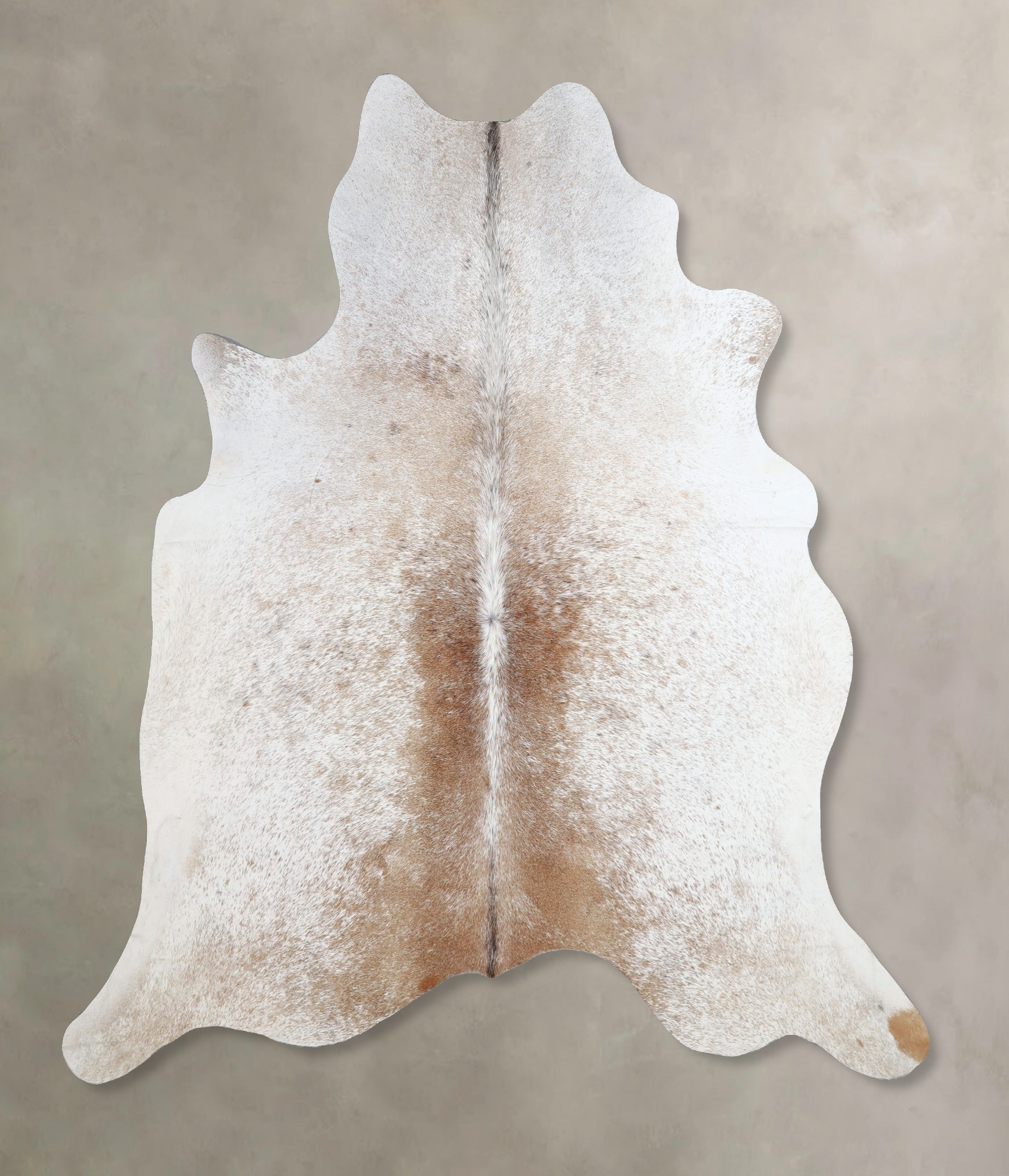 Salt and Pepper Brown Cowhide Rug #A45294
