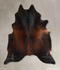 Chocolate X-Large Brazilian Cowhide Rug 7'2
