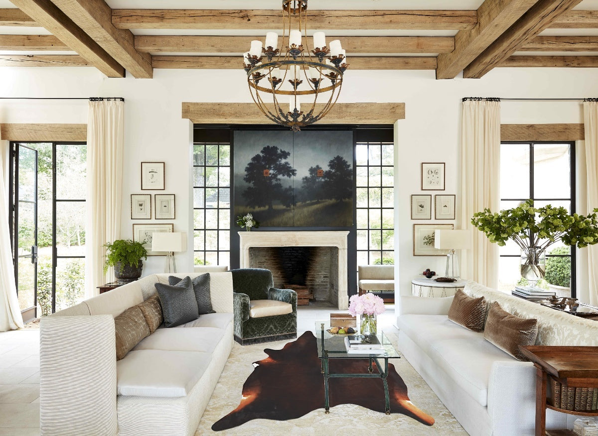 Warm Caramel Cowhide Rug #A45307