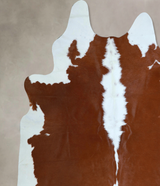 Hereford XX-Large Brazilian Cowhide Rug 7'11"H x 7'2"W #A45325 by Hudson Hides