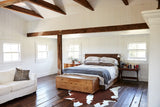 Hereford XX-Large Brazilian Cowhide Rug 7'11"H x 7'2"W #A45325 by Hudson Hides