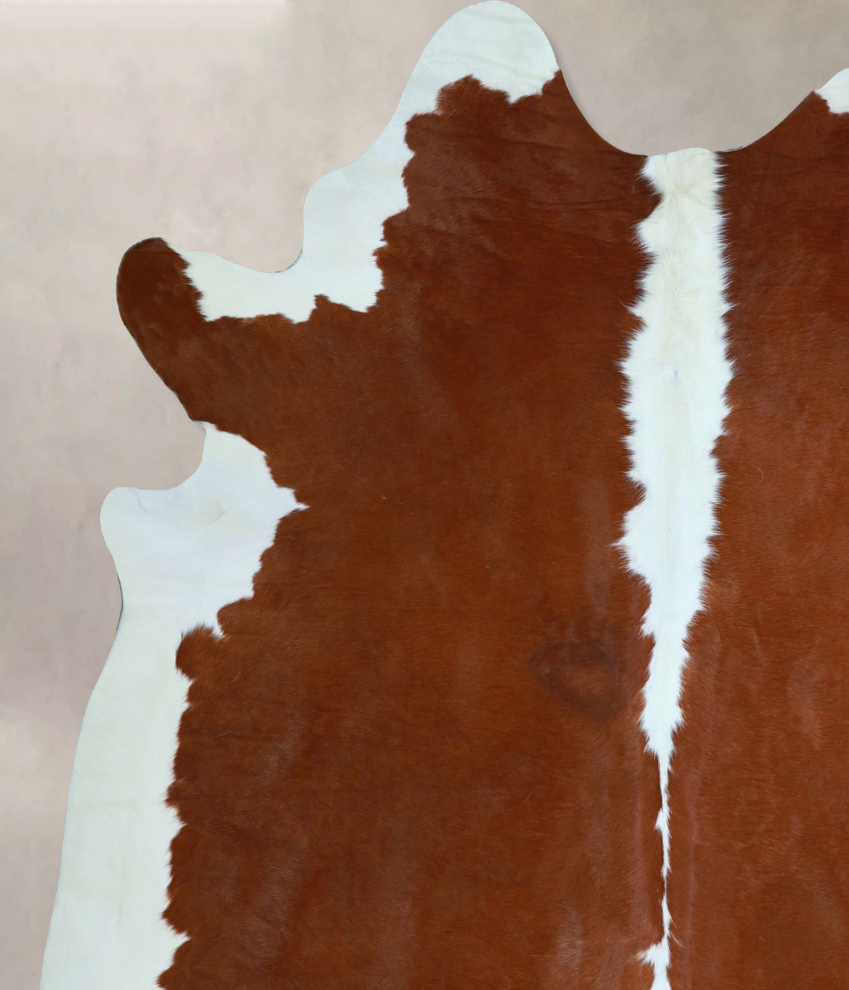 Hereford X-Large Brazilian Cowhide Rug 7'7"H x 6'7"W #A45326 by Hudson Hides