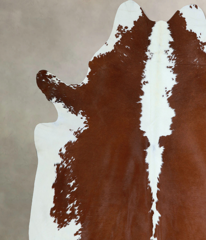 Hereford X-Large Brazilian Cowhide Rug 7'3"H x 6'9"W #A45327 by Hudson Hides