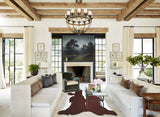 Hereford X-Large Brazilian Cowhide Rug 7'0"H x 6'3"W #A45328 by Hudson Hides