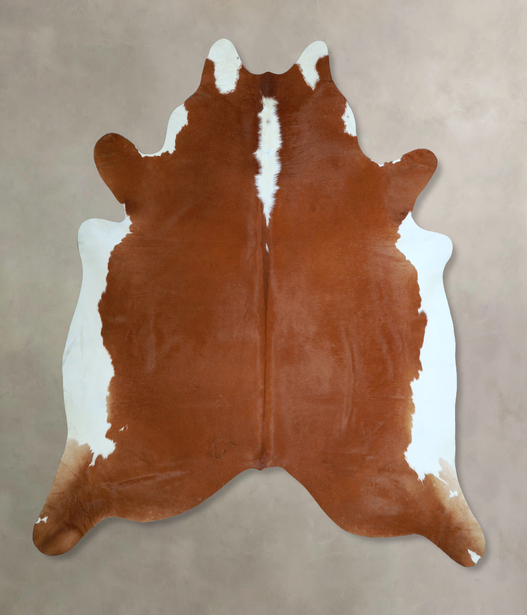 Hereford XX-Large Brazilian Cowhide Rug 7'5"H x 6'9"W #A45329 by Hudso