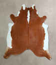 Hereford XX-Large Brazilian Cowhide Rug 7'5"H x 6'9"W #A45329 by Hudson Hides