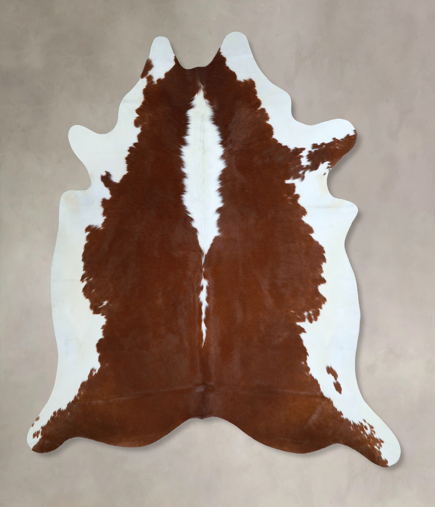 Hereford X-Large Brazilian Cowhide Rug 7'4"H x 6'5"W #A45335 by Hudson Hides