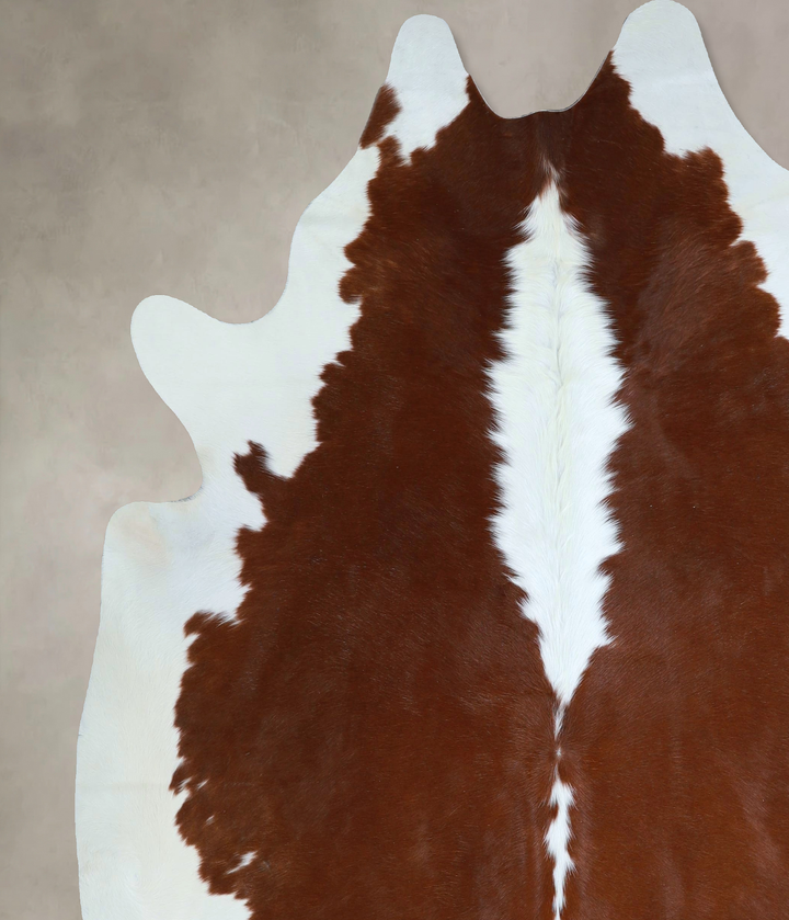 Hereford X-Large Brazilian Cowhide Rug 7'4"H x 6'5"W #A45335 by Hudson Hides
