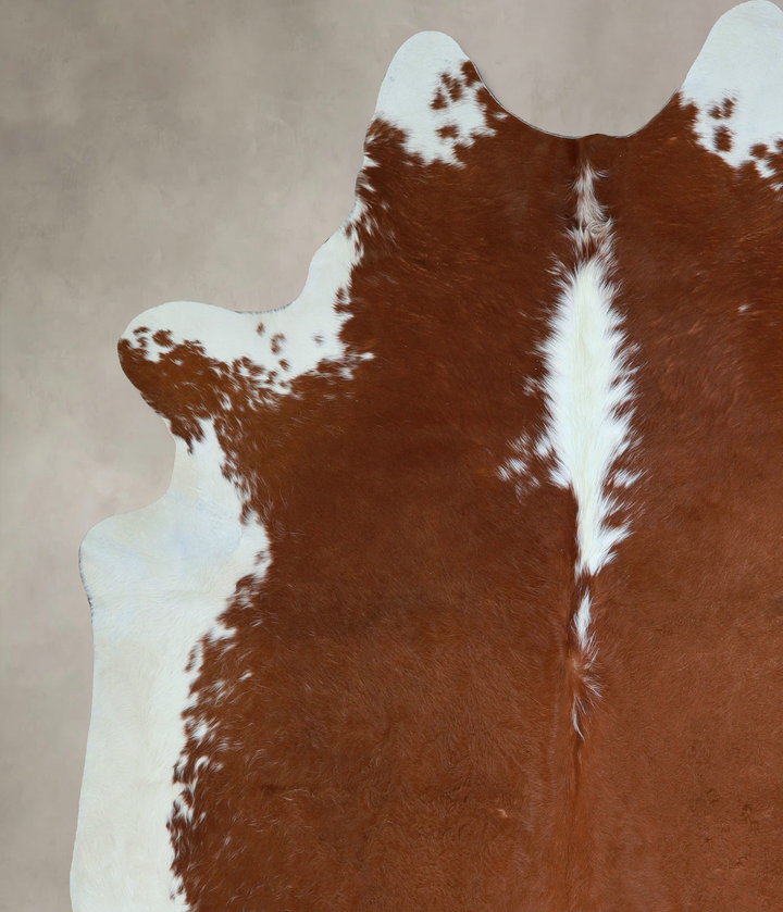 Hereford XX-Large Brazilian Cowhide Rug 7'10"H x 7'0"W #A45336 by Hudson Hides