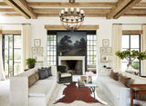 Hereford XX-Large Brazilian Cowhide Rug 7'10"H x 7'0"W #A45336 by Hudson Hides