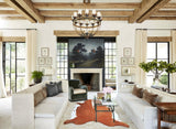 Hereford X-Large Brazilian Cowhide Rug 7'2"H x 6'5"W #A45338 by Hudson Hides