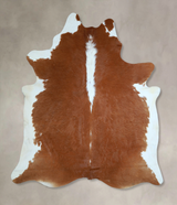 Hereford XX-Large Brazilian Cowhide Rug 7'9"H x 6'8"W #A45345 by Hudson Hides