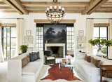 Hereford XX-Large Brazilian Cowhide Rug 7'9"H x 6'8"W #A45345 by Hudson Hides