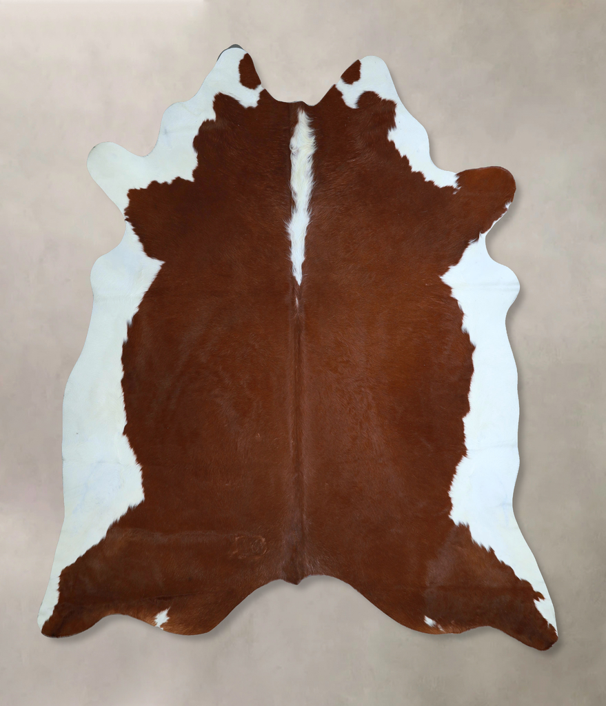 Hereford XX-Large Brazilian Cowhide Rug 7'10"H x 7'4"W #A45347 by Hudson Hides