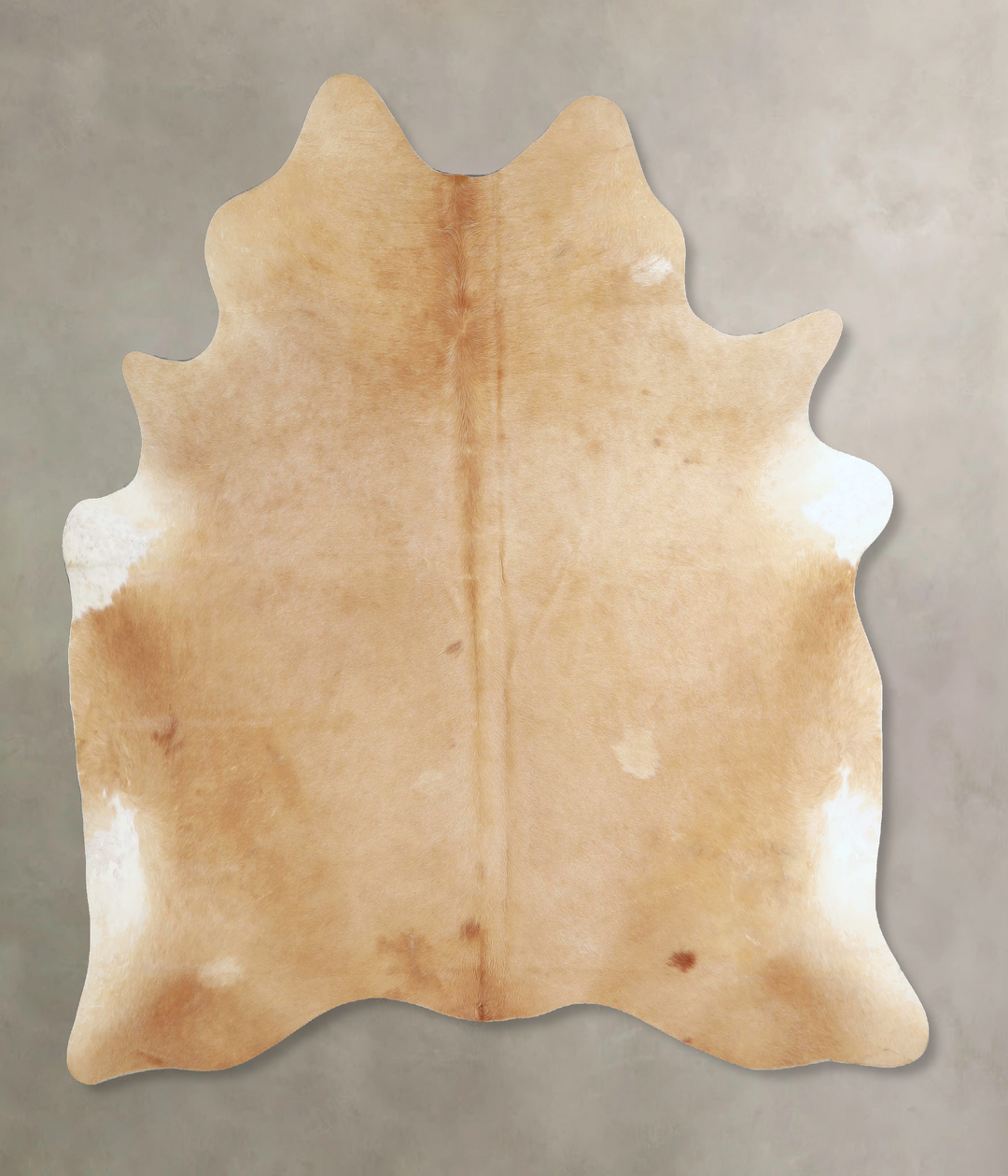 Palomino Large Brazilian Cowhide Rug 6'5"H x 5'9"W #A45350 by Hudson H