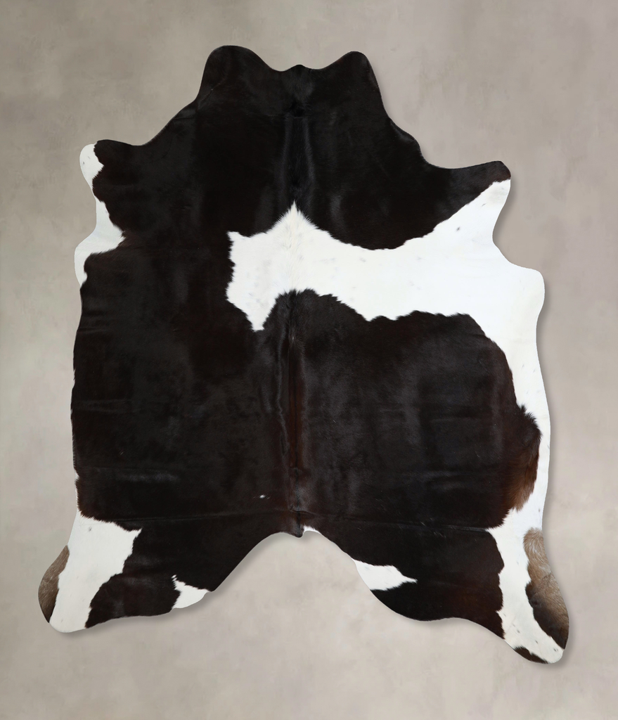 Black and White X-Large Brazilian Cowhide Rug 6'10"H x 6'5"W #A45361 by Hudson Hides