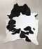 Black and White XX-Large Brazilian Cowhide Rug 8'8
