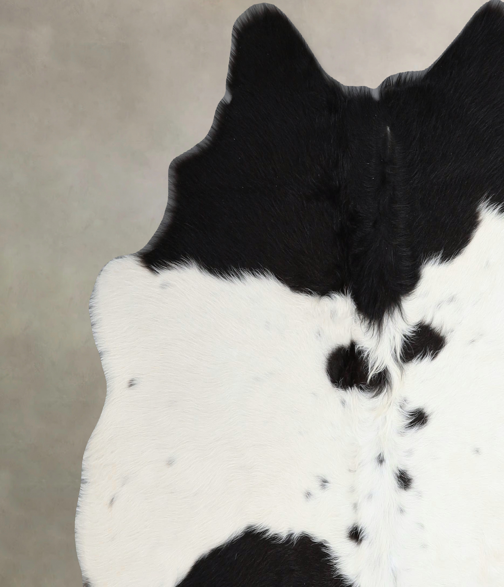 Black and White Cowhide Rug #A45385