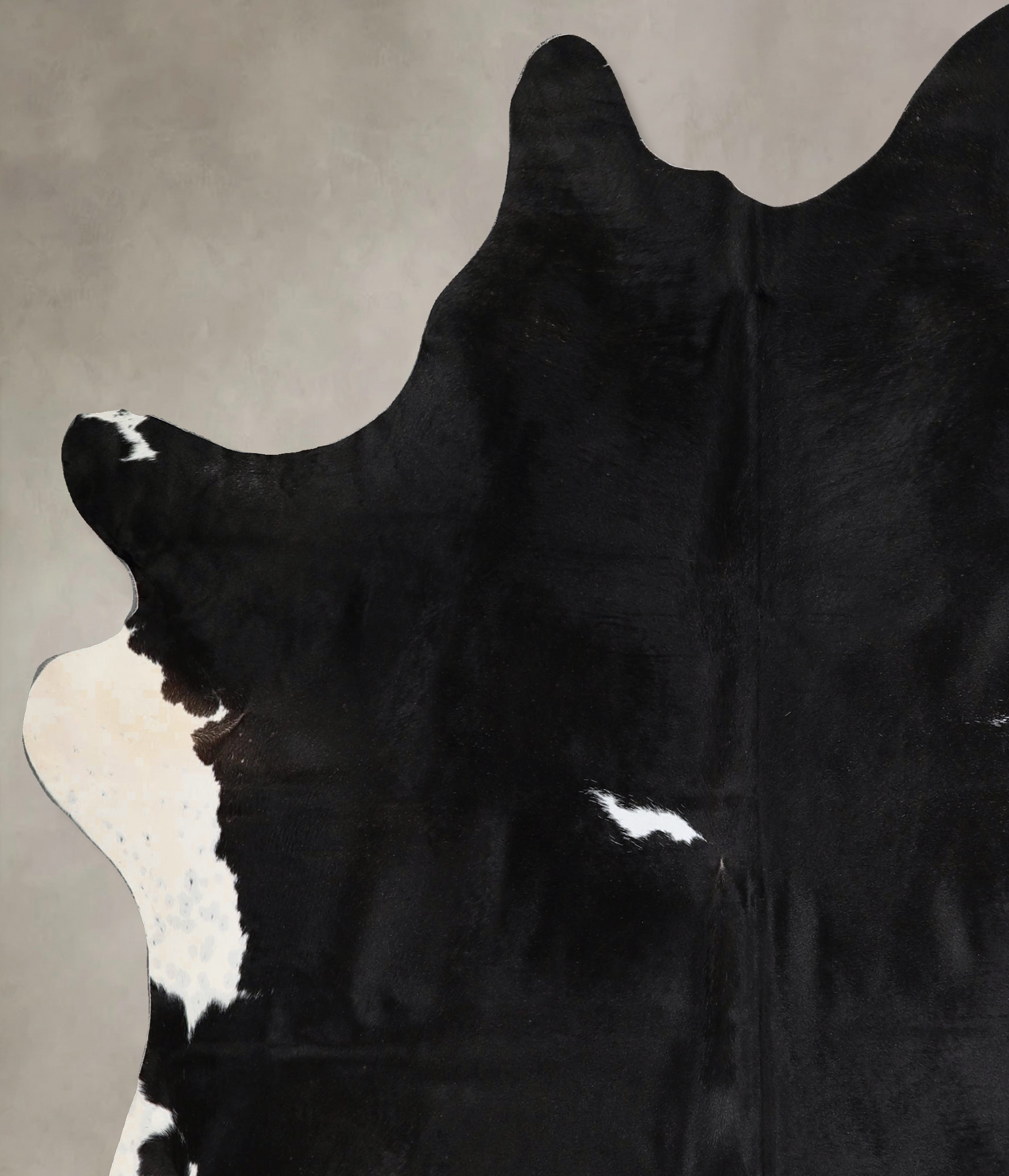 Black and White Cowhide Rug #A45395