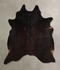 Chocolate X-Large Brazilian Cowhide Rug 7'2