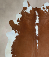 Hereford XX-Large Brazilian Cowhide Rug 8'2"H x 7'2"W #A45407 by Hudson Hides