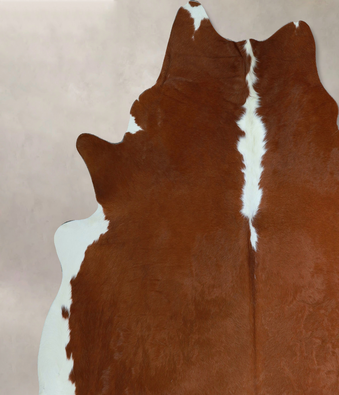 Hereford XX-Large Brazilian Cowhide Rug 7'6"H x 7'4"W #A45408 by Hudso