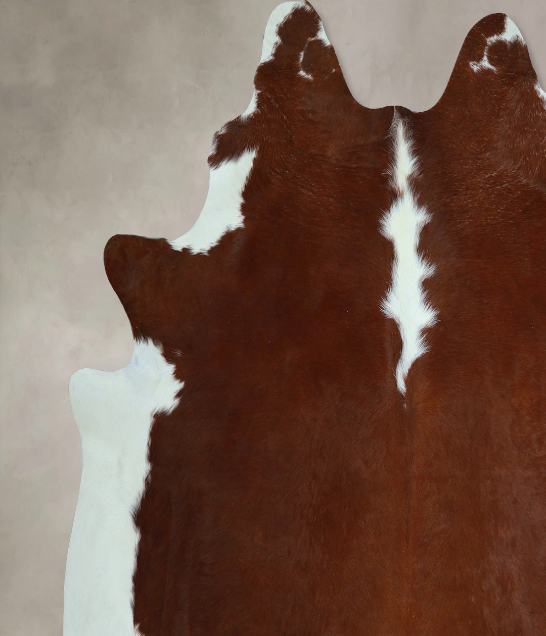 Hereford XX-Large Brazilian Cowhide Rug 7'5"H x 7'2"W #A45409 by Hudso