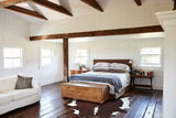 Hereford XX-Large Brazilian Cowhide Rug 7'5"H x 7'2"W #A45409 by Hudson Hides