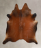 Warm Caramel X-Large Brazilian Cowhide Rug 6'10