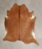 Solid Brown X-Large Brazilian Cowhide Rug 7'0