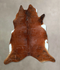 Medium Brindle XX-Large Brazilian Cowhide Rug 7'0