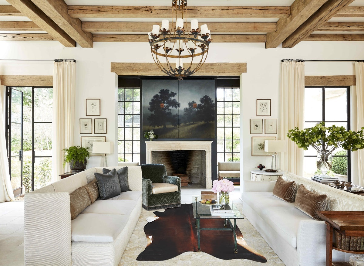 Chocolate Cowhide Rug #A45432