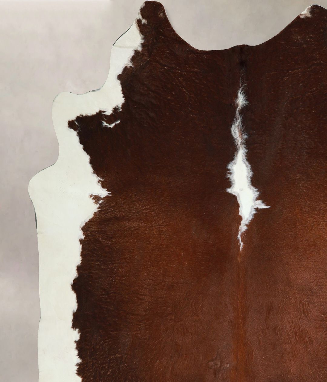 Hereford XX-Large Brazilian Cowhide Rug 7'6"H x 7'1"W #A45441 by Hudso