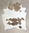 Taupe X-Large Brazilian Cowhide Rug 6'11