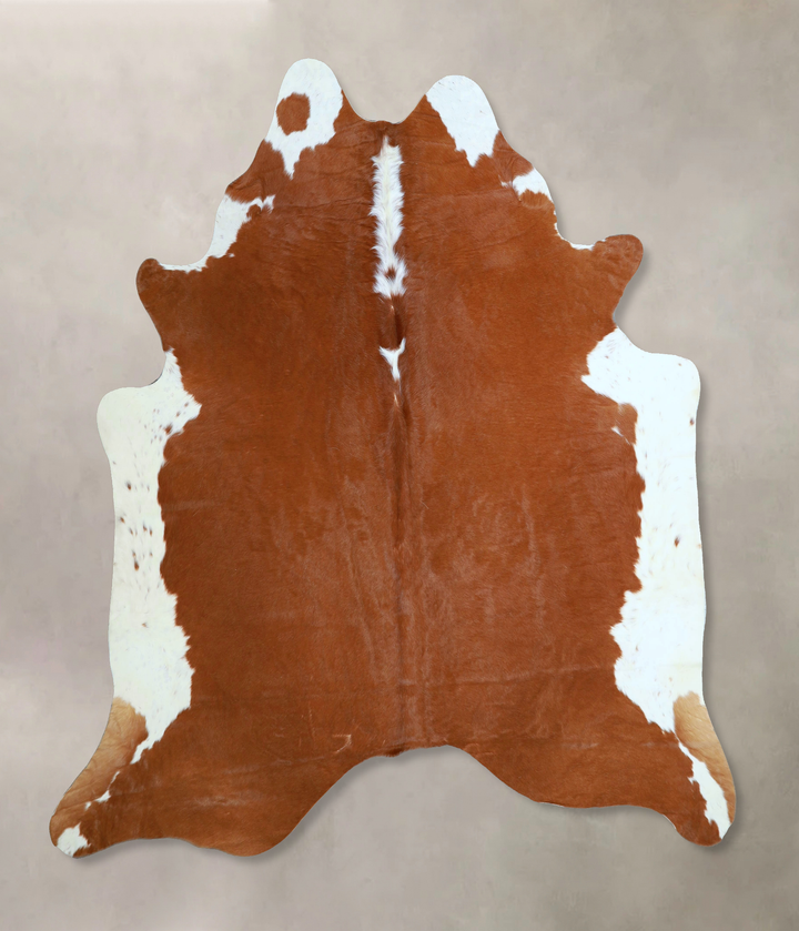 Hereford X-Large Brazilian Cowhide Rug 6'7"H x 6'6"W #A45473 by Hudson Hides