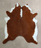 Hereford X-Large Brazilian Cowhide Rug 6'11