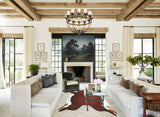 Hereford XX-Large Brazilian Cowhide Rug 7'6"H x 7'5"W #A45480 by Hudson Hides