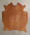 Solid Brown Large Brazilian Cowhide Rug 5'4