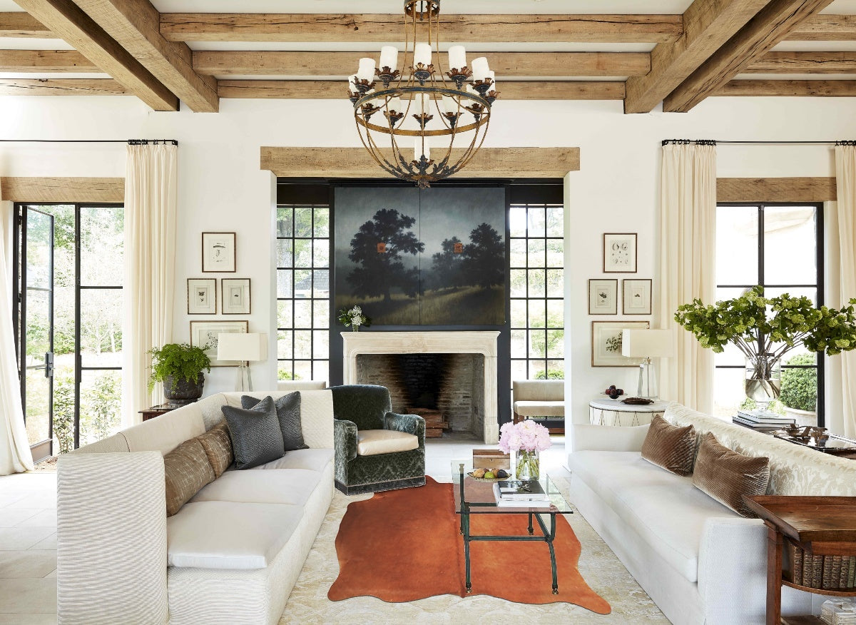 Solid Brown Cowhide Rug #A45499