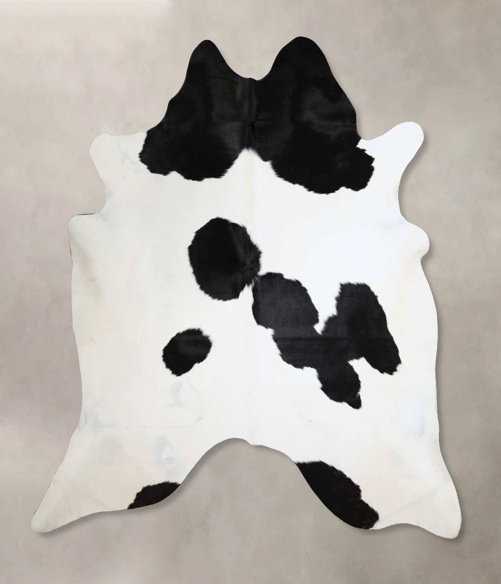 Black and White Cowhide Rug #A45509