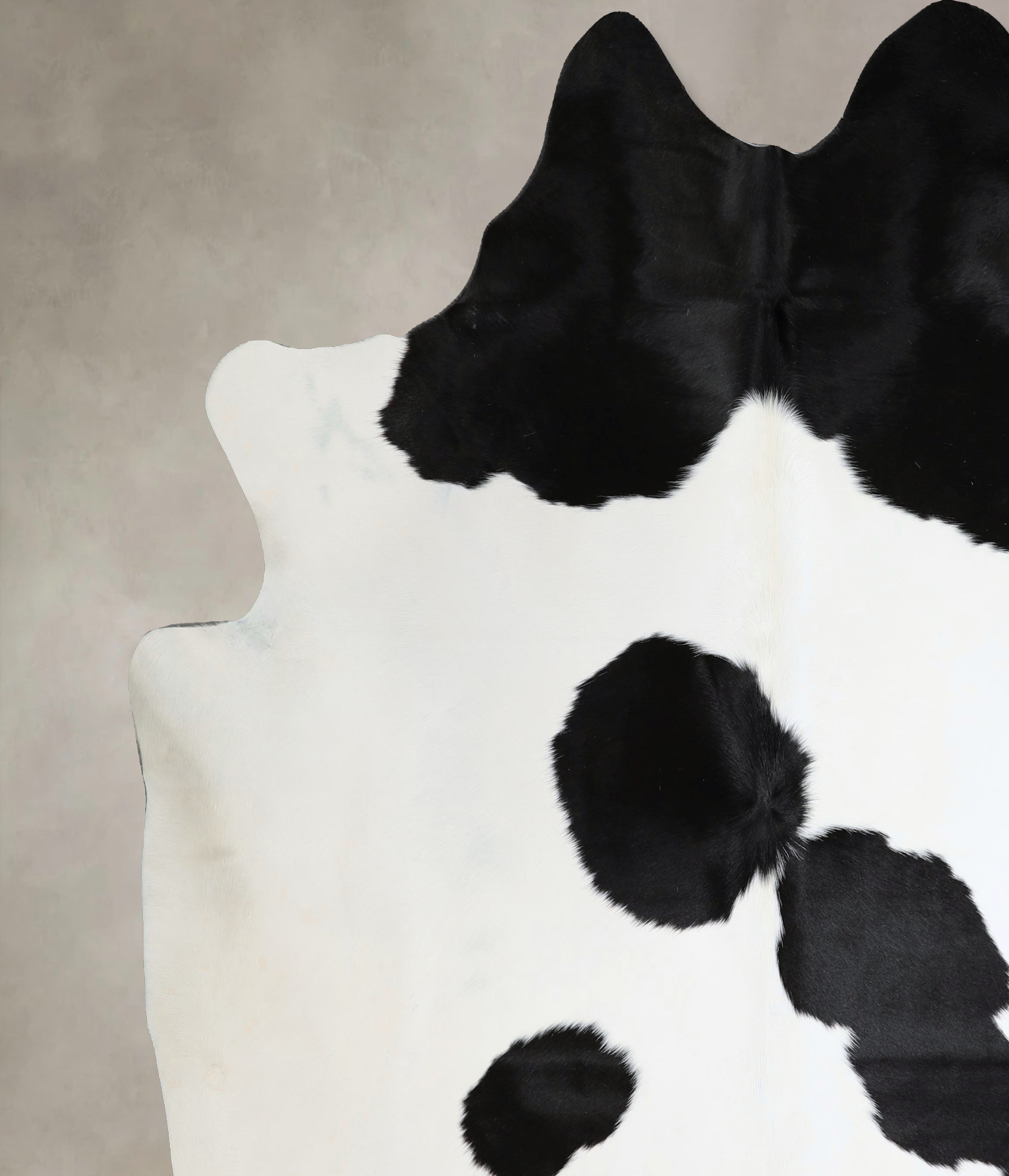 Black and White Cowhide Rug #A45509