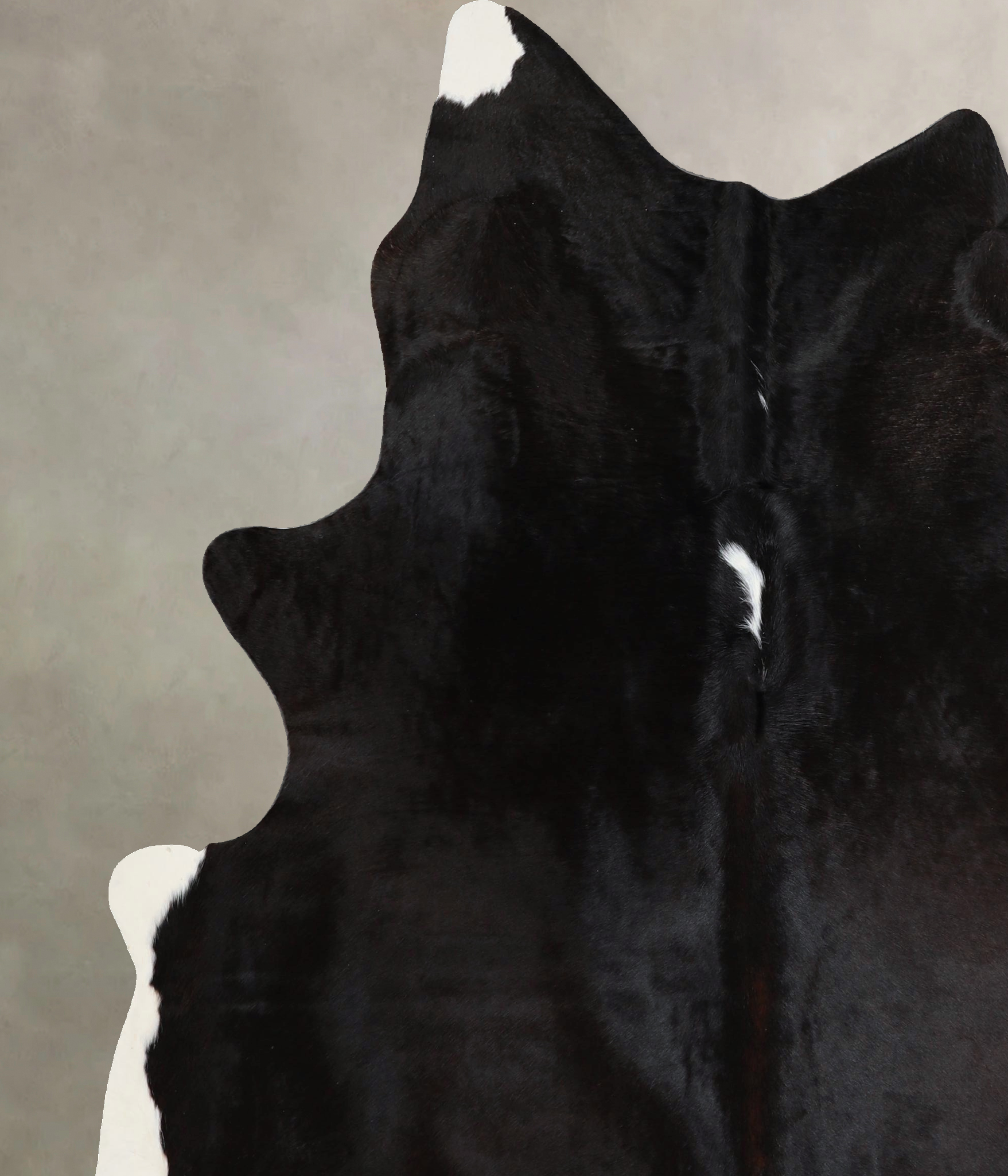 Black and White Cowhide Rug #A45534
