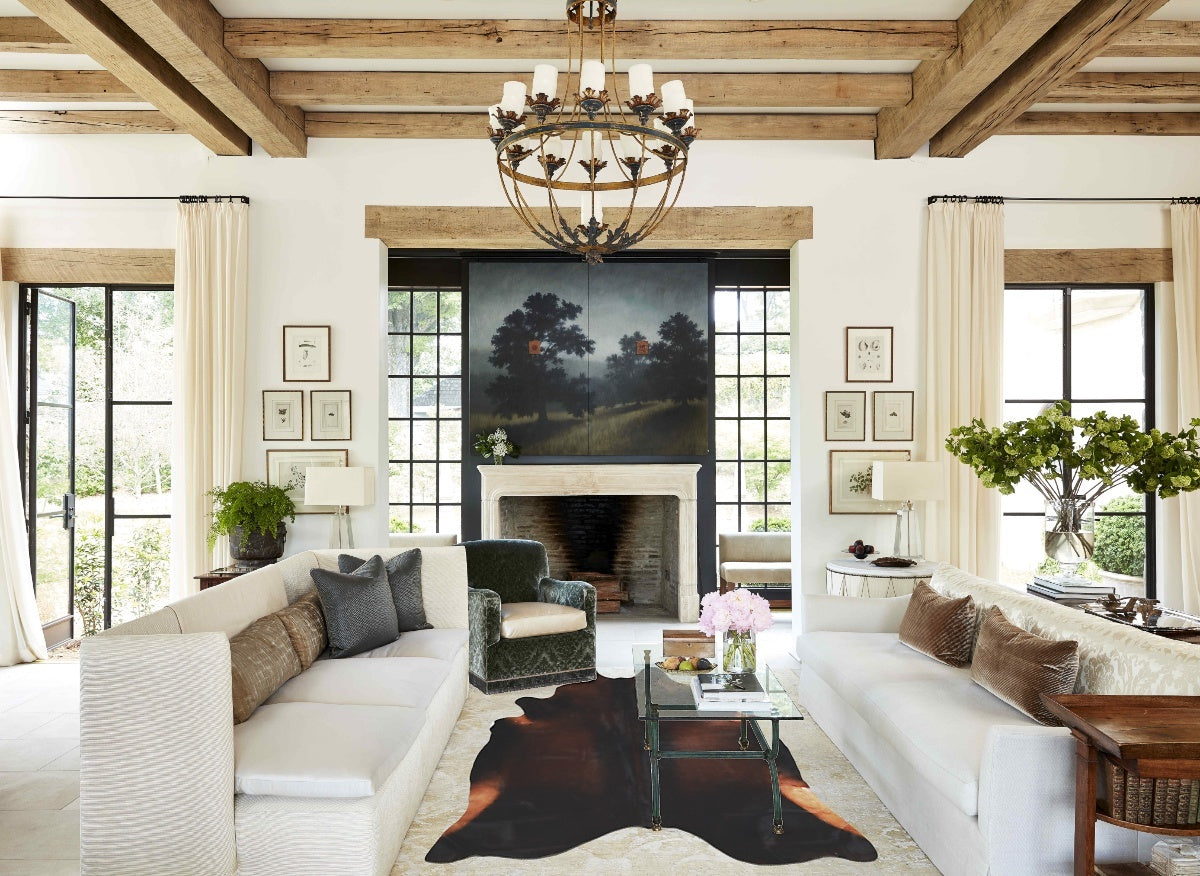 Warm Caramel Cowhide Rug #A45536