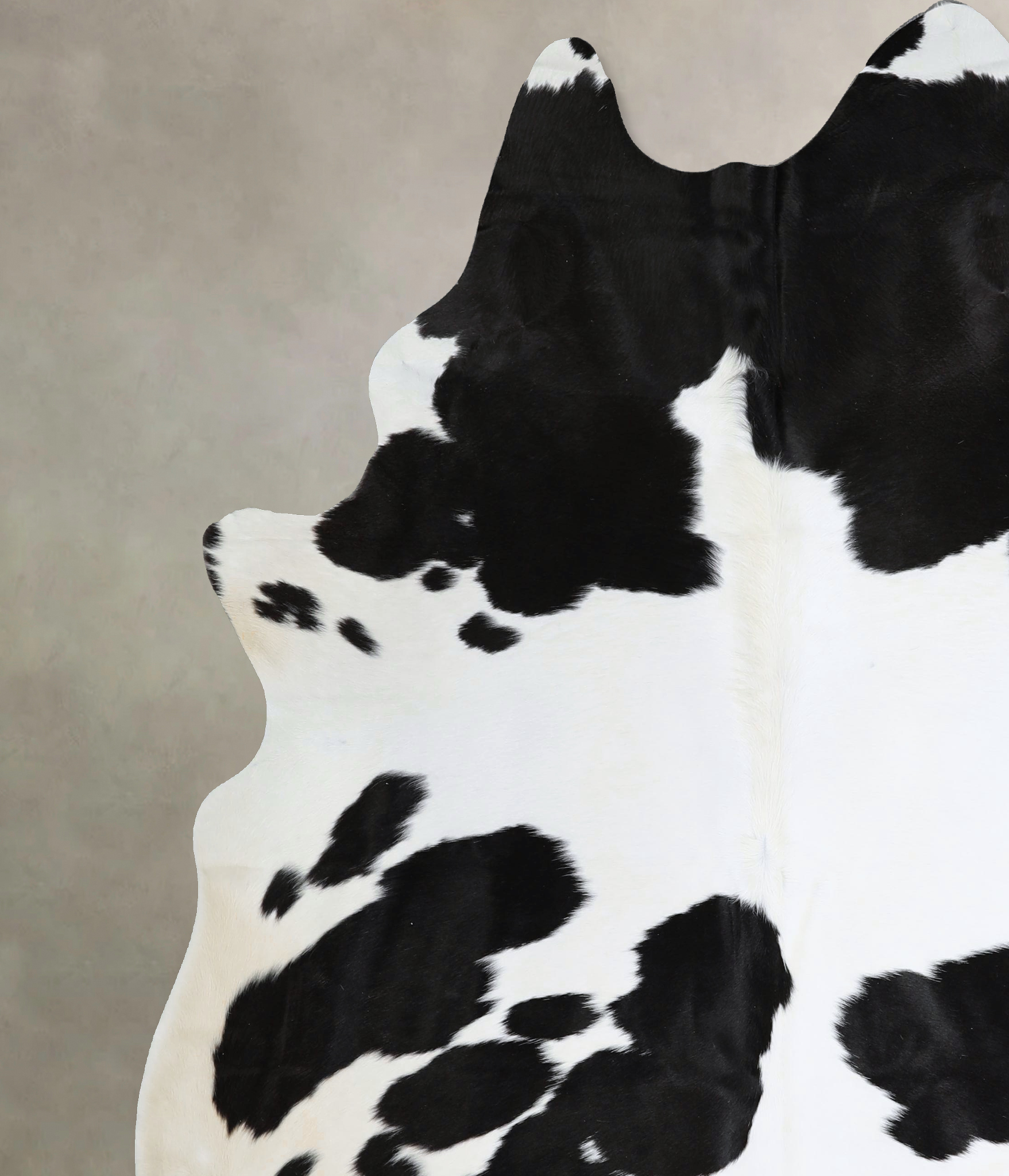 Black and White Cowhide Rug #A45546