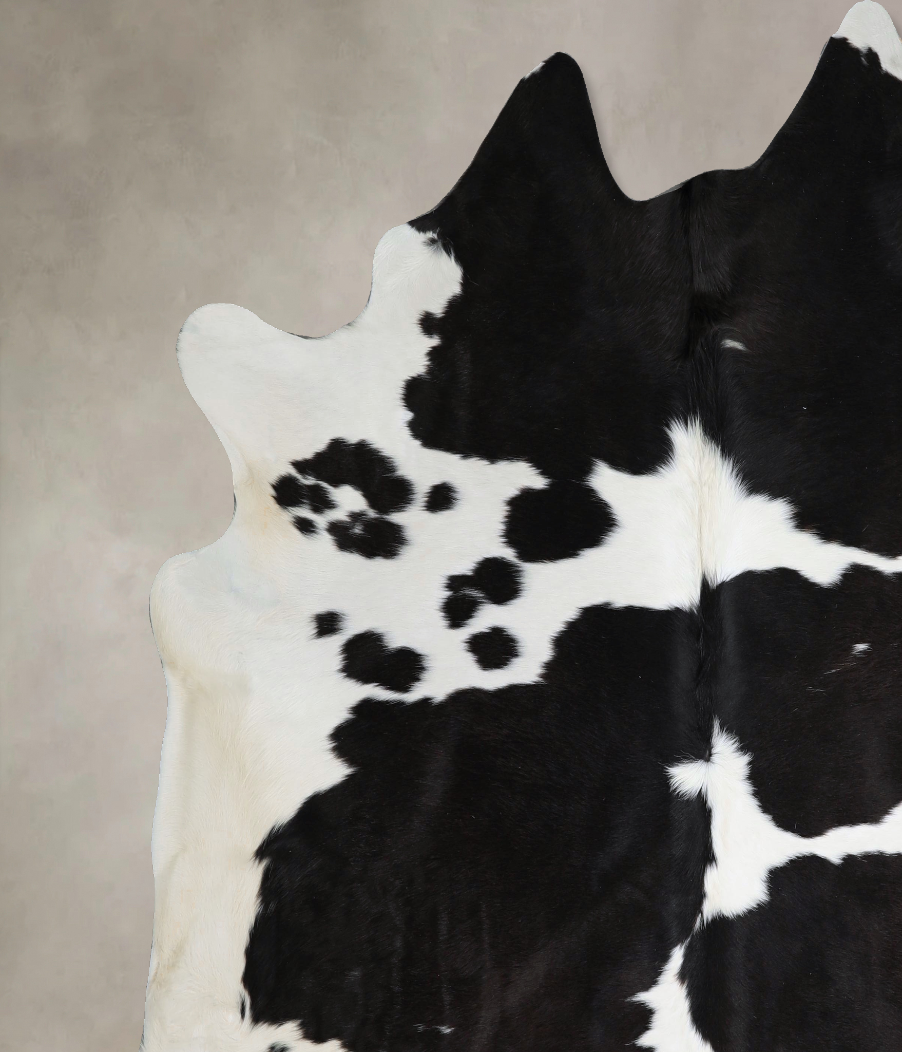Black and White Cowhide Rug #A45549
