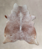 Salt and Pepper Brown X-Large Brazilian Cowhide Rug 7'6