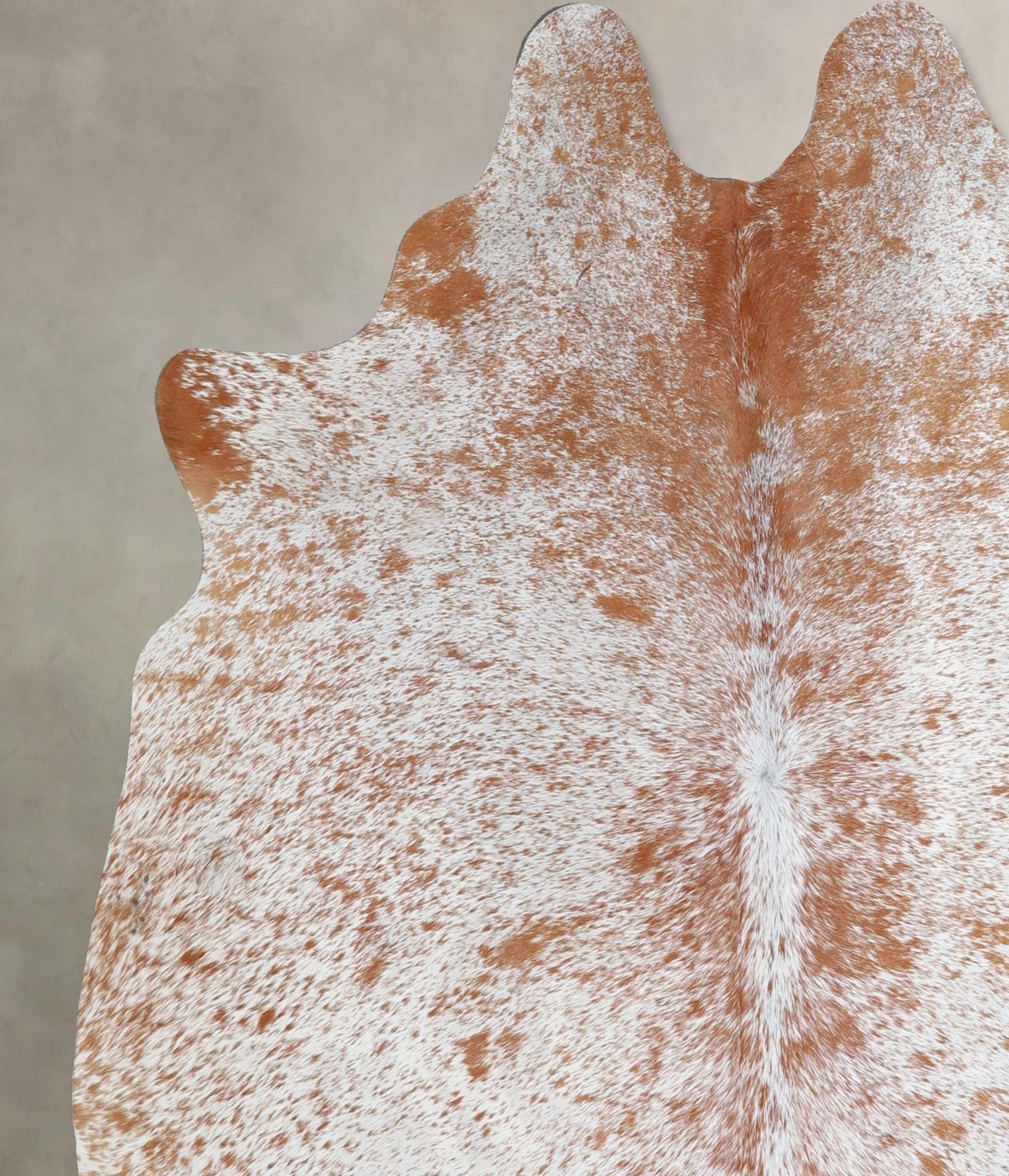 Salt and Pepper Brown Cowhide Rug #A45593