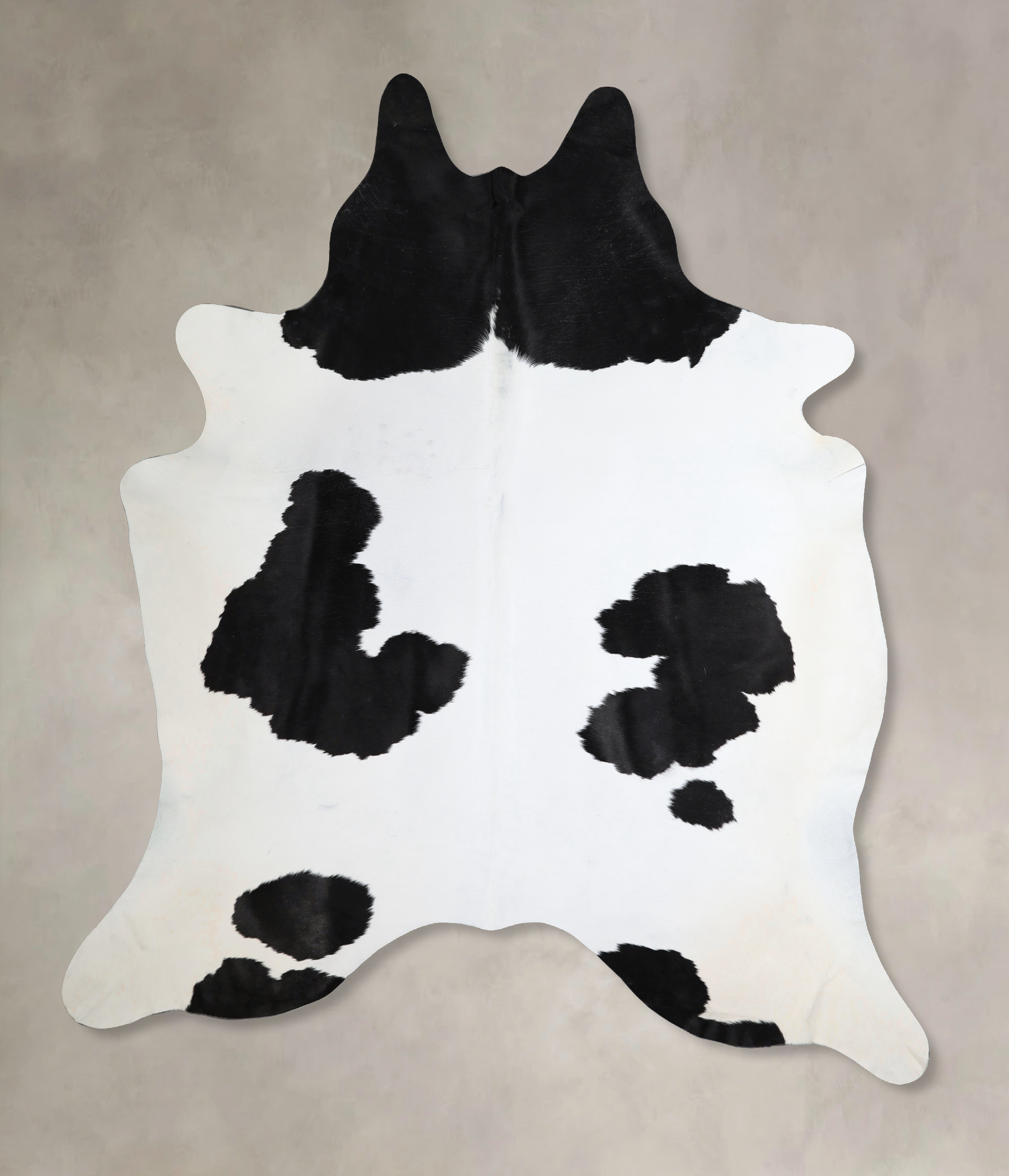 Black and White Cowhide Rug #A45599