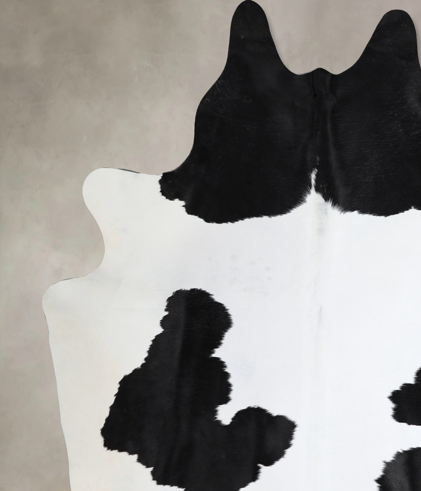 Black and White Cowhide Rug #A45599